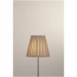 Searchlight Grey Belle Pleated Lamp Shade 6 Searchlight Grey Belle Pleated Lamp Shade -Searchlight Shop unnamed file 372