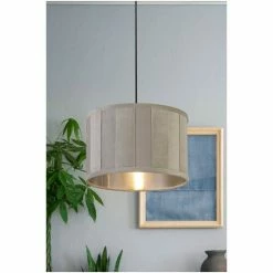 Searchlight Lucy Grey Velvet Easy Fit Shade 5 Searchlight Lucy Grey Velvet Easy Fit Shade -Searchlight Shop unnamed file 40