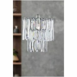 Searchlight Chrome Bella Tiered Pendant 5 Searchlight Chrome Bella Tiered Pendant -Searchlight Shop unnamed file 402