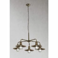 Searchlight Antique Brass Frieda 5 Light Ceiling Light 4 Searchlight Antique Brass Frieda 5 Light Ceiling Light -Searchlight Shop unnamed file 415