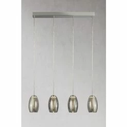 Searchlight Giana 4 Light Chrome & Smoked Glass Bar Ceiling Pendant 3 Searchlight Giana 4 Light Chrome & Smoked Glass Bar Ceiling Pendant -Searchlight Shop unnamed file 505