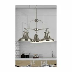 Searchlight Helix 3 Light Satin Silver Industrial Style Pendant -Searchlight Shop unnamed file 509