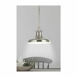 Searchlight Helix Industrial Style Satin Silver Pendant -Searchlight Shop unnamed file 518