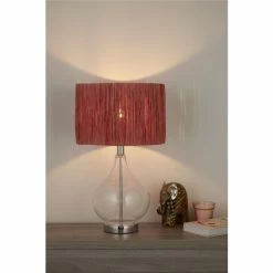 Searchlight Pink Willow Raffia Lamp Shade 4 Searchlight Pink Willow Raffia Lamp Shade -Searchlight Shop unnamed file 532