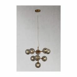Searchlight Gold Orion 9 Light Pendant -Searchlight Shop unnamed file 540