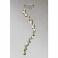 Searchlight Giana 12 Light Multi Drop Smoked Glass Ceiling Pendant -Searchlight Shop unnamed file 544