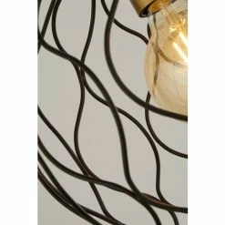 Searchlight Black/Gold Hollow Pendant With Wavey Bar Detail 4 Searchlight Black/Gold Hollow Pendant With Wavey Bar Detail -Searchlight Shop unnamed file 551