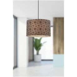 Searchlight Grey Hive Bee Print Shade -Searchlight Shop unnamed file 580