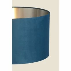 Searchlight Josie Teal Blue Velvet Easy Fit Shade -Searchlight Shop unnamed file 60