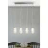 Searchlight Giana 4 Light Chrome & Glass Bar Pendant