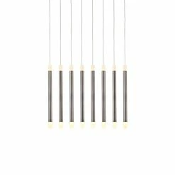 Searchlight Silver Harry 8 Lights Bar Ceiling Pendant -Searchlight Shop unnamed file 637