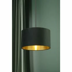 Searchlight Josie Green Velvet Easy Fit Shade