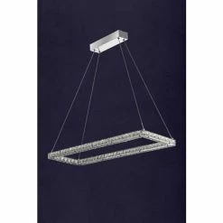 Searchlight Chrome Cluster LED Ceiling Light