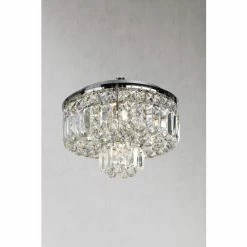 Searchlight Tallulah 5 Light Crystal Flush Ceiling Light 3 Searchlight Tallulah 5 Light Crystal Flush Ceiling Light -Searchlight Shop unnamed file 704