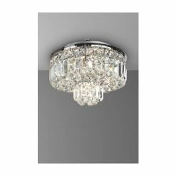 Searchlight Tallulah 5 Light Crystal Flush Ceiling Light 4 Searchlight Tallulah 5 Light Crystal Flush Ceiling Light -Searchlight Shop unnamed file 705