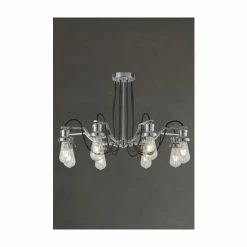 Searchlight Chrome Olivia 8 Light Ceiling Light -Searchlight Shop unnamed file 710