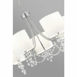 Searchlight Chrome Crest 5 Light Ceiling Light -Searchlight Shop unnamed file 712