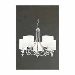 Searchlight Chrome Crest 5 Light Ceiling Light -Searchlight Shop unnamed file 713