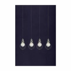 Searchlight Pewter Cassia 4 Light Ceiling Pendant -Searchlight Shop unnamed file 726