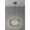 Searchlight Carey 4 Light Crystal & Black Ceiling Pendant -Searchlight Shop unnamed file 733