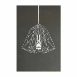 Searchlight Chrome Lauren Geometric Cage Ceiling Pendant 3 Searchlight Chrome Lauren Geometric Cage Ceiling Pendant -Searchlight Shop unnamed file 766