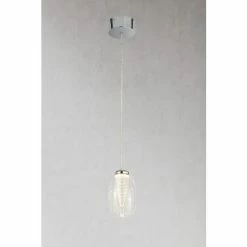 Searchlight Giana Chrome & Glass Ceiling Pendant -Searchlight Shop unnamed file 790