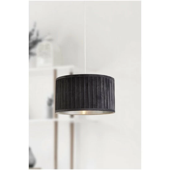 unnamed-file-813.jpg Searchlight Grey Lottie Pleated Velvet With Silver Inner Shade -Searchlight Shop unnamed file 813