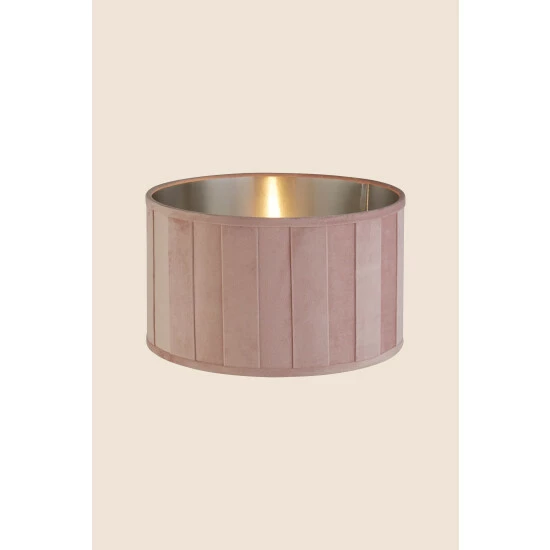 unnamed-file-847.jpg Searchlight Lucy Light Pink Velvet Easy Fit Shade -Searchlight Shop unnamed file 847