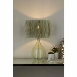 Searchlight Green Willow Raffia Lamp Shade -Searchlight Shop unnamed file 879