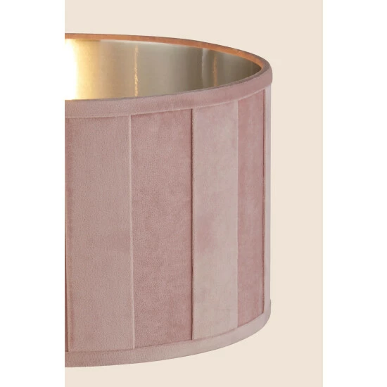unnamed-file-88.jpg Searchlight Lucy Light Pink Velvet Easy Fit Shade -Searchlight Shop unnamed file 88