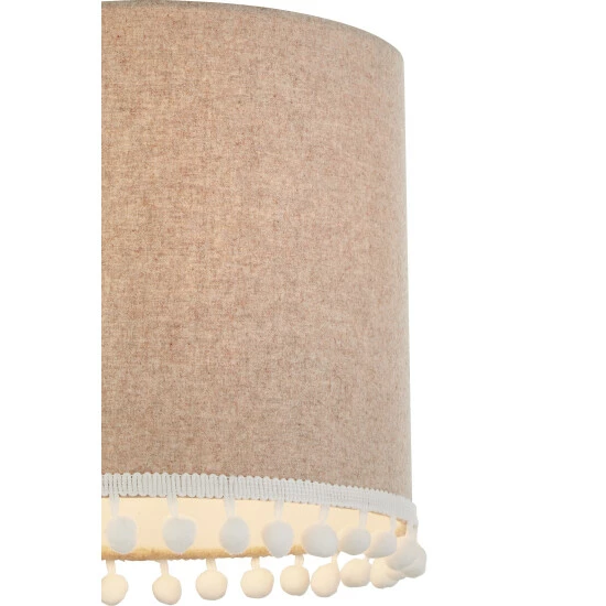 unnamed-file-885.jpg Searchlight Oatmeal Natural Daisy Pom Pom Trim Shade -Searchlight Shop unnamed file 885