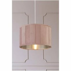 Searchlight Lucy Light Pink Velvet Easy Fit Shade 5 Searchlight Lucy Light Pink Velvet Easy Fit Shade -Searchlight Shop unnamed file 89