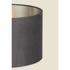 Searchlight Josie Grey Velvet Easy Fit Shade 4 Searchlight Josie Grey Velvet Easy Fit Shade -Searchlight Shop unnamed file 893