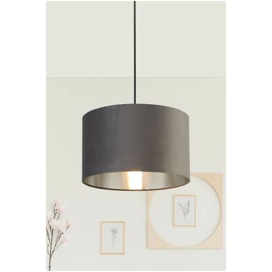 unnamed-file-894.jpg Searchlight Josie Grey Velvet Easy Fit Shade -Searchlight Shop unnamed file 894