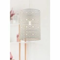 Searchlight Cream Painted Amelia Easy Fit Shade