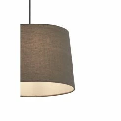 Searchlight Grey Dawn Tapered Linen Shade -Searchlight Shop unnamed file 909