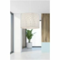 Searchlight Ivory Laurie Lace Detail Shade -Searchlight Shop unnamed file 914