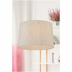 Searchlight Natural Dawn Taupe Tapered Linen Shade -Searchlight Shop unnamed file 923