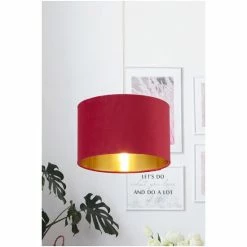 Searchlight Josie Pink Velvet Easy Fit Shade 5 Searchlight Josie Pink Velvet Easy Fit Shade -Searchlight Shop unnamed file 947