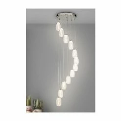 Searchlight Giana 12 Light Clear Glass Multi Drop Ceiling Pendant 4 Searchlight Giana 12 Light Clear Glass Multi Drop Ceiling Pendant -Searchlight Shop unnamed file 958