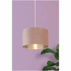 Searchlight Josie Pink Velvet Easy Fit Shade 5 Searchlight Josie Pink Velvet Easy Fit Shade -Searchlight Shop unnamed file 966