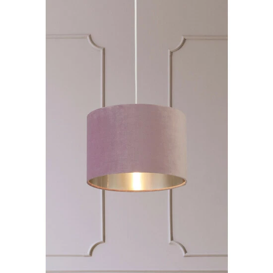 unnamed-file-967.jpg Searchlight Josie Lilac Purple Velvet Easy Fit Shade -Searchlight Shop unnamed file 967