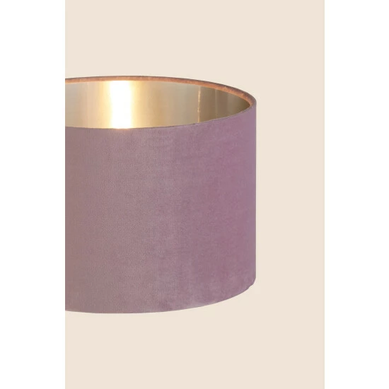 unnamed-file-969.jpg Searchlight Josie Lilac Purple Velvet Easy Fit Shade -Searchlight Shop unnamed file 969