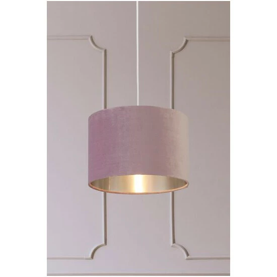 unnamed-file-970.jpg Searchlight Josie Lilac Purple Velvet Easy Fit Shade -Searchlight Shop unnamed file 970